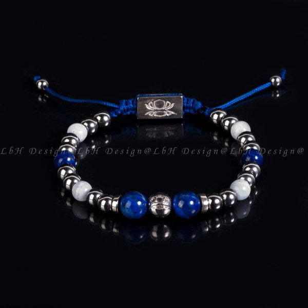Privilege 925 Multicolor - Lapis Lazuli - Chalcedony - Silver Hematite